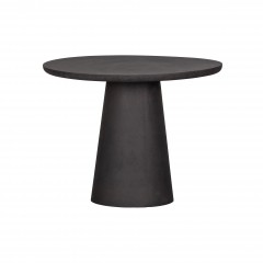 DINING TABLE CONCRETE LOOK BLACK 100 